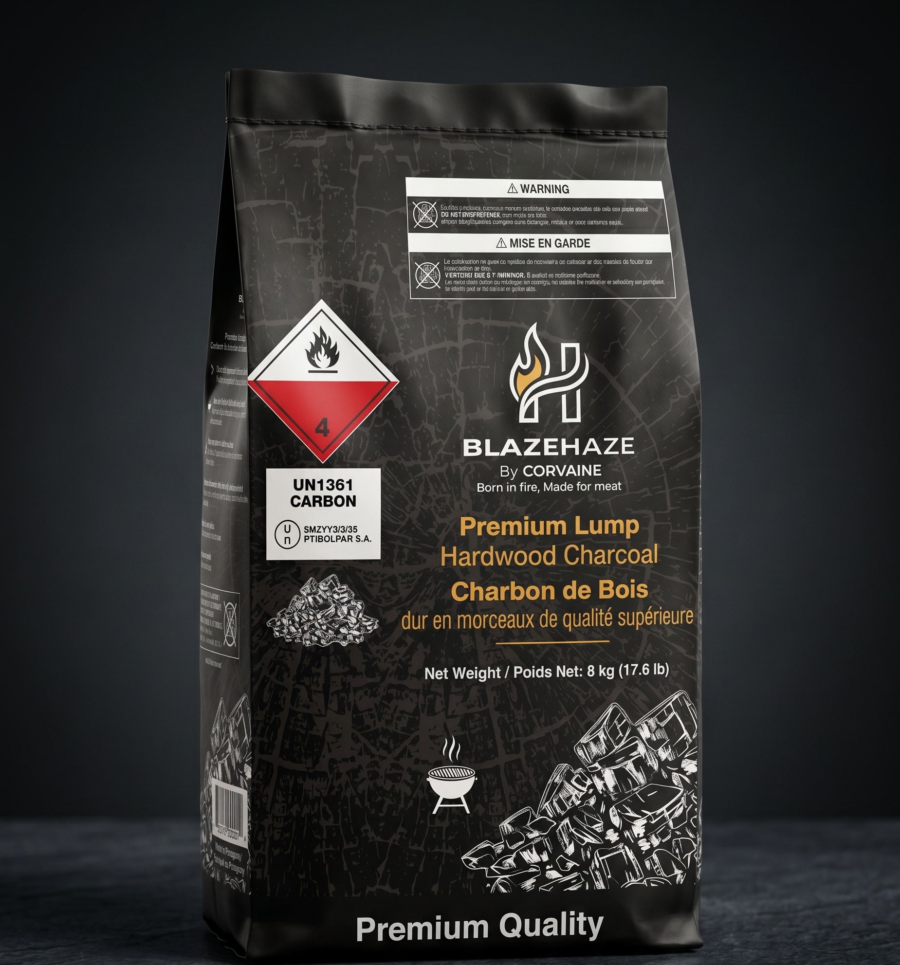 BLAZEHAZE Premium 8kg